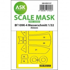 1/32 Bf 109K-4 One-sided Express Fit Mask for Kotare kit