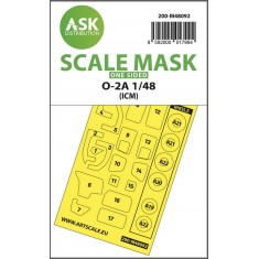 1/48 O-2A One-sided Masking self-adhesive pre-cutted for ICM kits