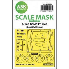 1/48 Grumman F-14B Tomcat One-sided Express Fit Mask for Great Wall Hobby kits