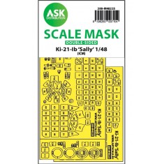 1/48 Ki-21-Ib Sally Double-sided Express fit Mask for ICM