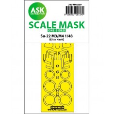 1/48 Su-22M3/M4 One-sided Express Fit Mask for Kitty Hawk kits