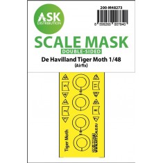 1/48 De Havilland Tiger Moth Double-sided Mask for Airfix kits