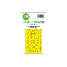1/48 F4U-1A Corsair One-Sided Fit and Self Adhesive Express Mask for Magic Factory kits
