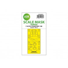 1/48 F-4C/D/J Phantom One-Sided Fit and Self Adhesive Express Mask for Zoukei-Mura kits