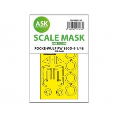 1/48 Fw 190D One-Sided Express Fit Mask for MiniArt kit