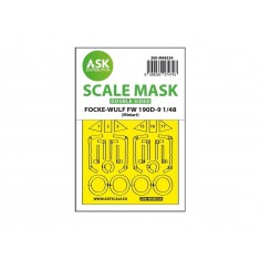 1/48 Fw 190D Double-Sided Express Fit Mask for MiniArt kit