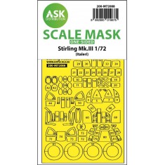 1/72 Stirling Mk.III One-Sided Express Fit Mask for Italeri