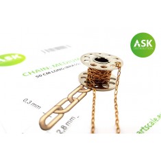 Brass Chain #Medium Length 50cm