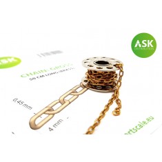 Brass Chain #Gross Length 50cm