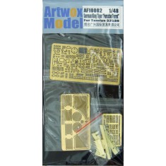 1/48 German King Tiger "Porsche Turret" Detail-up Set for Tamiya kit #32539 (Resin+PE)