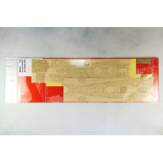 1/350 German Battleship Scharnhorst 1941 Wooden Deck w/Masking Sheet & PE for Dragon 1036