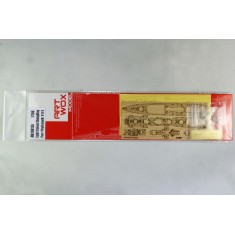 1/700 Light Cruiser ChungKing Wooden Deck w/Masking Sheet & Photoetch for Flyhawk kit 1111