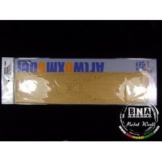 1/350 IJN Musashi Battleship Wooden Deck for Tamiya kit #78016