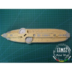 1/350 Imperial Chinese Peiyang Fleet "Ting Yuen" Wooden Deck for Bronco NB5016