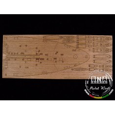 1/350 WWII Italian Navy Battleship Roma Wooden Deck for Trumpeter kit #05318