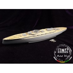 1/350 German Battleship Konig Wooden Deck for ICM kit S.001 / Aoshima #043707