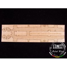 1/350 Kreuzer SMS Emden Wooden Deck for Revell kit #05041