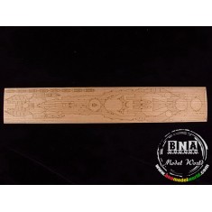 1/350 IJN Carrier Battleship ISE Wooden Deck for Fujimi kit #i60002
