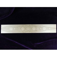 1/350 Russian Imperial Navy Sevastopol Wooden Deck for Zvezda kit #9040