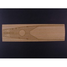 1/350 USS Indianapolis Wooden Deck (Natural) for Academy kit #14107