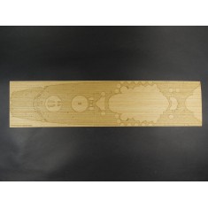 1/350 Japanese Battleship Yamato (Ver.2013) Wooden Deck for Tamiya 78030 kit