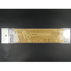 1/350 Imperial Chinese Peiyang Fleet 'Ting Yuen' Wooden Deck for Bronco NB5016 kit
