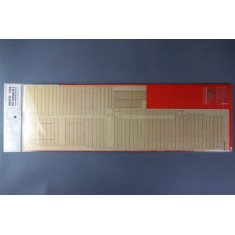 1/350 USS Yorktown CV-5 Wooden Deck Set for Merit #65301 kit