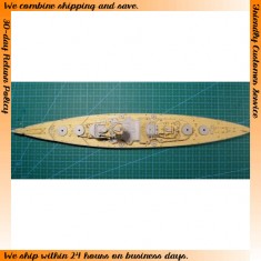 1/700 DKM Bismarck Wooden Deck for Trumpeter kit #05711