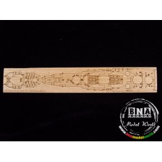1/700 IJN Carrier Battleship ISE 1944 Wooden Deck for Fujimi kit #421520