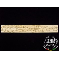 1/700 IJN HIEI Wooden Deck for Fujimi kit #420257