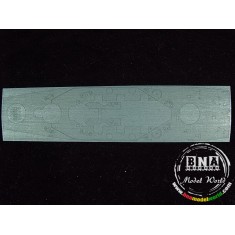 1/700 USS Alabama BB-60 Wooden Deck for Trumpeter kit 305762