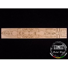 1/700 IJN Mikasa Wooden Deck for Seals Model kit #SMP-001