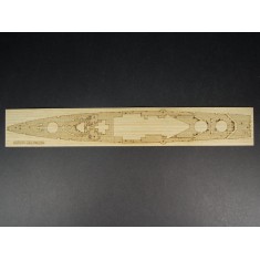 1/700 British Battle Cruiser Repulse Wooden Deck set for Tamiya #31617 kit