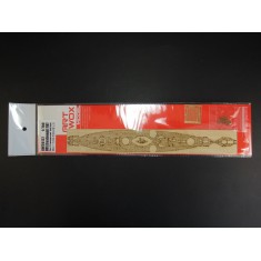 1/700 HMS Dreadnought 1907 Wooden Deck set for Trumpeter 06704 kit