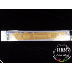 1/400 DKM Lutzow Wooden Deck for Heller kit #81047