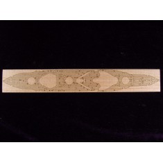 1/600 HMS Iron Duke Wooden Deck for Airfix kit #A04210