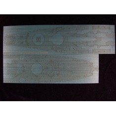 1/400 US Navy Battleship BB-63 Missouri Wooden Deck for Hapdong BB-63