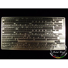1/350 WWII IJN Yamato Rail Photo-etched Set for Tamiya kit #78025