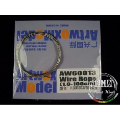 Stainless Steel Wire Rope (Diameter: 1.0mm, Length: 100cm)