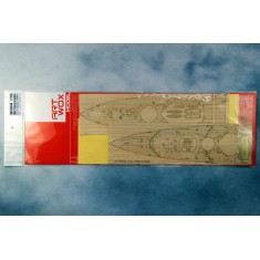 1/350 HMS Prince of Wales Wooden Deck w/Masking Sheet & Photoetch for Tamiya #78011