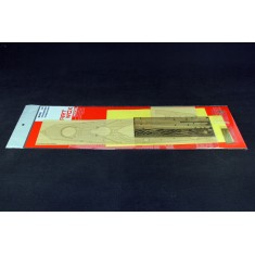 1/350 French Dunkirk Dunkerque Wooden Deck w/Masking & PE Sheets for Hobby Boss #86506