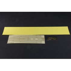 1/350 Italian Heavy Cruiser Zara Wooden Deck w/Masking Sheet & PE for Trumpeter #05347