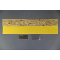 1/700 USS Missouri BB-63 Wooden Deck w/Masking Sheet & Photoetch for Tamiya 31613 kit