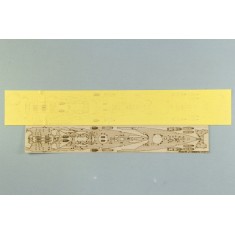1/700 IJN Battleship Nagato (Leyte Gulf) Wooden Deck w/Masking Sheet&PE for Fujimi 431314