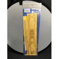 1/350 USS Battleship Missouri Wooden Deck w/Paint Masks & PE for Very Fire kits #VF350003