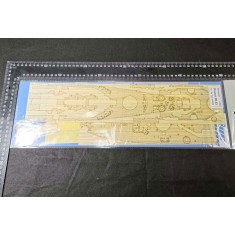 1/350 WWII US Navy BB-63 Missouri Wooden Deck w/Masking & PE for Joyyard kit #35000X