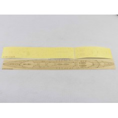 1/350 HMS Calcutta Wooden Deck, Masking, Planking Masking PE for Trumpeter kit #05362