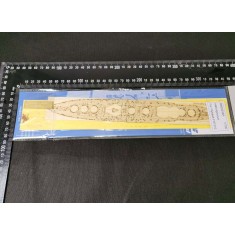 1/700 HMS Agincourt Wooden Deck w/Masking Sheet & PE for Flyhawk kit #FH1310