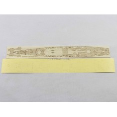 1/700 USS Guam CB-2 Wooden Deck w/Masking for Trumpeter kit #06739