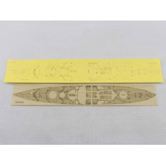 1/700 HMS Duke of York 1943 Wooden Deck and Mask for Flyhawk #FH1118/S